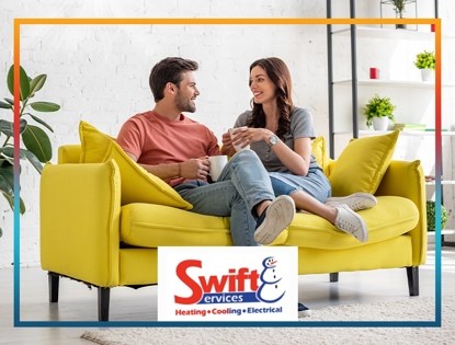 Man and Women on couch